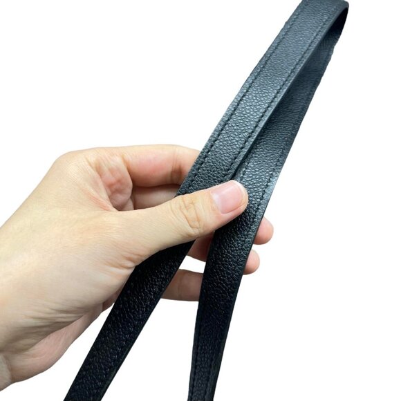 LOUIS VUITTON Montaigne Large GM Empreinte Black Shoulder Leather Bag Satchel - Picture 5 of 16